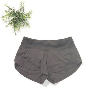 Lululemon Speed shorts  Black sz 2